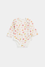 
                        
                          Load image into Gallery viewer, Mothercare Animal Faces Long-Sleeved Baby Bodysuits - 5 Pack
                        
                      