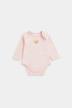 
                        
                          Load image into Gallery viewer, Mothercare Animal Faces Long-Sleeved Baby Bodysuits - 5 Pack
                        
                      