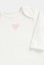
                        
                          Load image into Gallery viewer, Mothercare Animal Faces Long-Sleeved Baby Bodysuits - 5 Pack
                        
                      