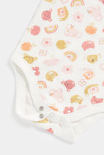 
                        
                          Load image into Gallery viewer, Mothercare Animal Faces Long-Sleeved Baby Bodysuits - 5 Pack
                        
                      