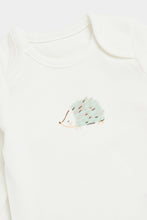 
                        
                          Load image into Gallery viewer, Mothercare Woodland Long-Sleeved Baby Bodysuits - 5 Pack
                        
                      