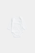 
                        
                          Load image into Gallery viewer, Mothercare Elephant Long-Sleeved Baby Bodysuits - 5 Pack
                        
                      