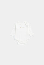 
                        
                          Load image into Gallery viewer, Mothercare Bear and Fox Long-Sleeved Baby Bodysuits - 5 Pack
                        
                      