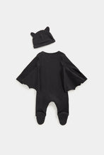 
                        
                          Load image into Gallery viewer, Mothercare Halloween Bat All-in-One and Hat Set
                        
                      