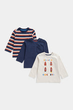 
                        
                          Load image into Gallery viewer, Mothercare Rocket Long-Sleeved T-Shirts - 3 Pack
                        
                      