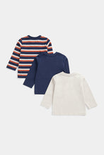 
                        
                          Load image into Gallery viewer, Mothercare Rocket Long-Sleeved T-Shirts - 3 Pack
                        
                      