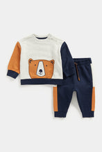 
                        
                          Load image into Gallery viewer, Mothercare Bear Sweat Top and Jogger Set
                        
                      