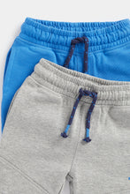 
                        
                          Load image into Gallery viewer, Mothercare Blue and Grey Joggers - 2 Pack
                        
                      