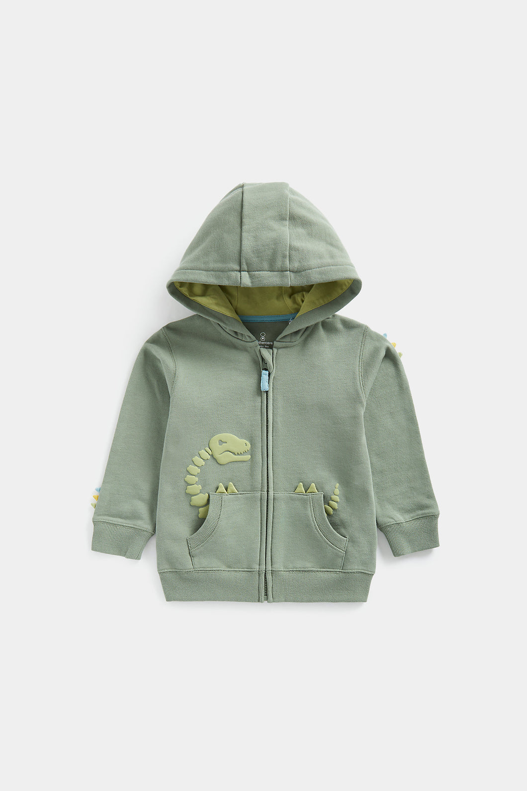 Mothercare Green Dinosaur Hoody