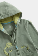 
                        
                          Load image into Gallery viewer, Mothercare Green Dinosaur Hoody
                        
                      