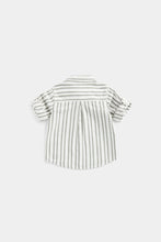 
                        
                          Load image into Gallery viewer, Mothercare White Striped Shirt
                        
                      