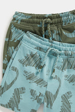 
                        
                          Load image into Gallery viewer, Mothercare Dinosaur Jersey Shorts - 2 Pack
                        
                      