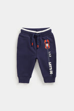 
                        
                          Load image into Gallery viewer, Mothercare Navy Racing Car Joggers
                        
                      