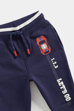 
                        
                          Load image into Gallery viewer, Mothercare Navy Racing Car Joggers
                        
                      