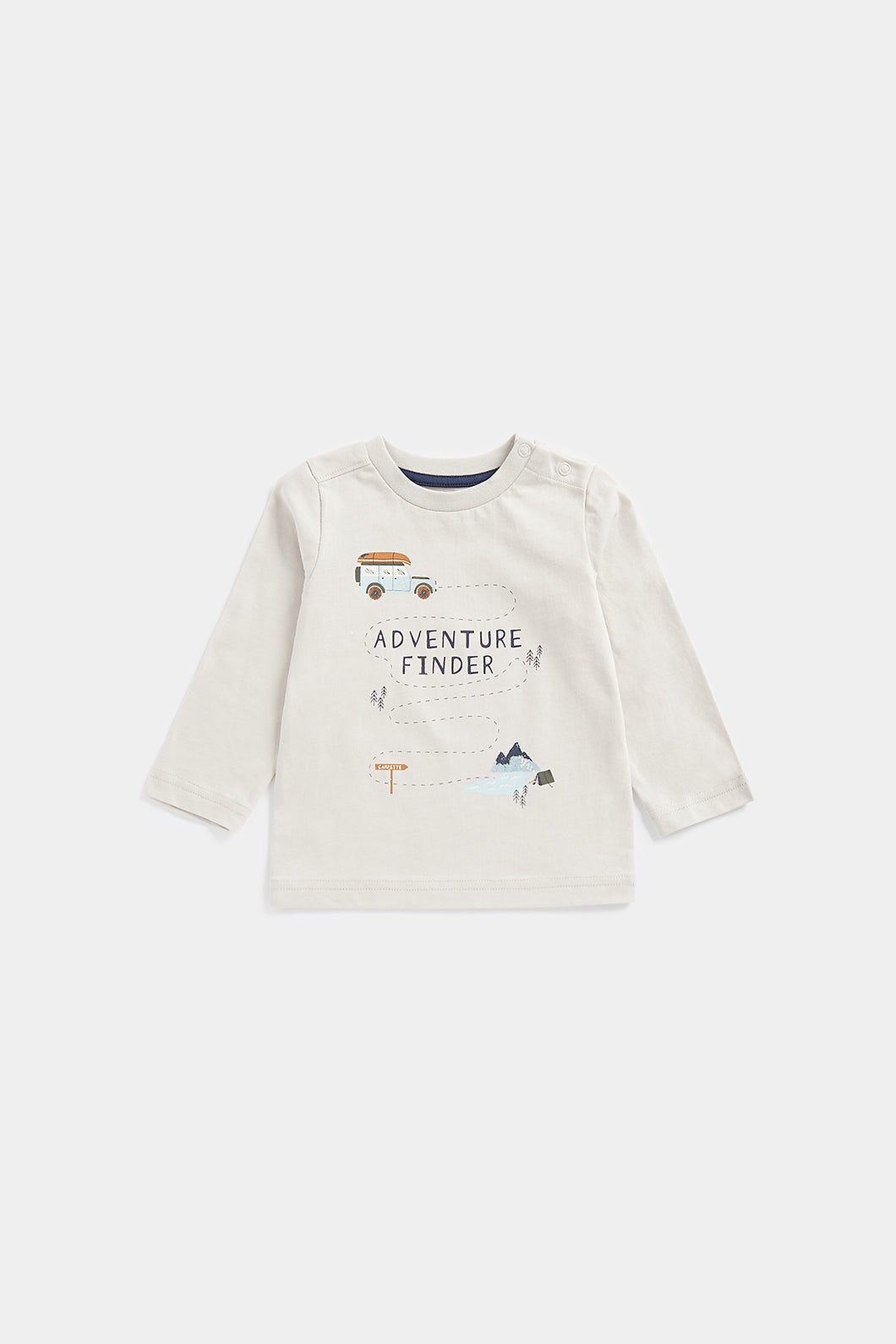 Mothercare Checked Shirt and Car T-Shirt Set