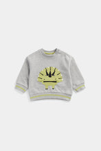 
                        
                          Load image into Gallery viewer, Mothercare Grey Dinosaur Sweat Top
                        
                      