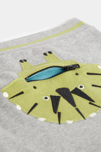 
                        
                          Load image into Gallery viewer, Mothercare Grey Dinosaur Sweat Top
                        
                      