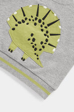 
                        
                          Load image into Gallery viewer, Mothercare Grey Dinosaur Sweat Top
                        
                      