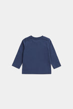 
                        
                          Load image into Gallery viewer, Mothercare Navy Camper Long-Sleeved T-Shirt
                        
                      