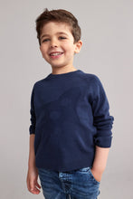 
                        
                          Load image into Gallery viewer, Mothercare Navy Rocket Jumper
                        
                      