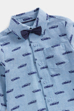 
                        
                          Load image into Gallery viewer, Mothercare Car Shirt, Trousers and Bow Tie Set
                        
                      