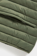 
                        
                          Load image into Gallery viewer, Mothercare Khaki Pack-Away Quilted Gilet
                        
                      