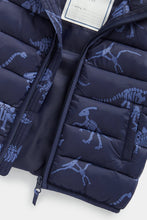 
                        
                          Load image into Gallery viewer, Mothercare Dinosaur Pack-Away Quilted Gilet
                        
                      