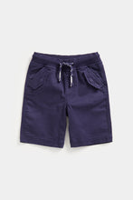 
                        
                          Load image into Gallery viewer, Mothercare Navy Cargo Shorts
                        
                      