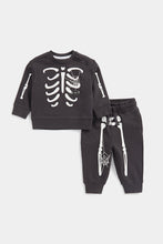 
                        
                          Load image into Gallery viewer, Mothercare Halloween Skeleton Halloween Jog Set
                        
                      