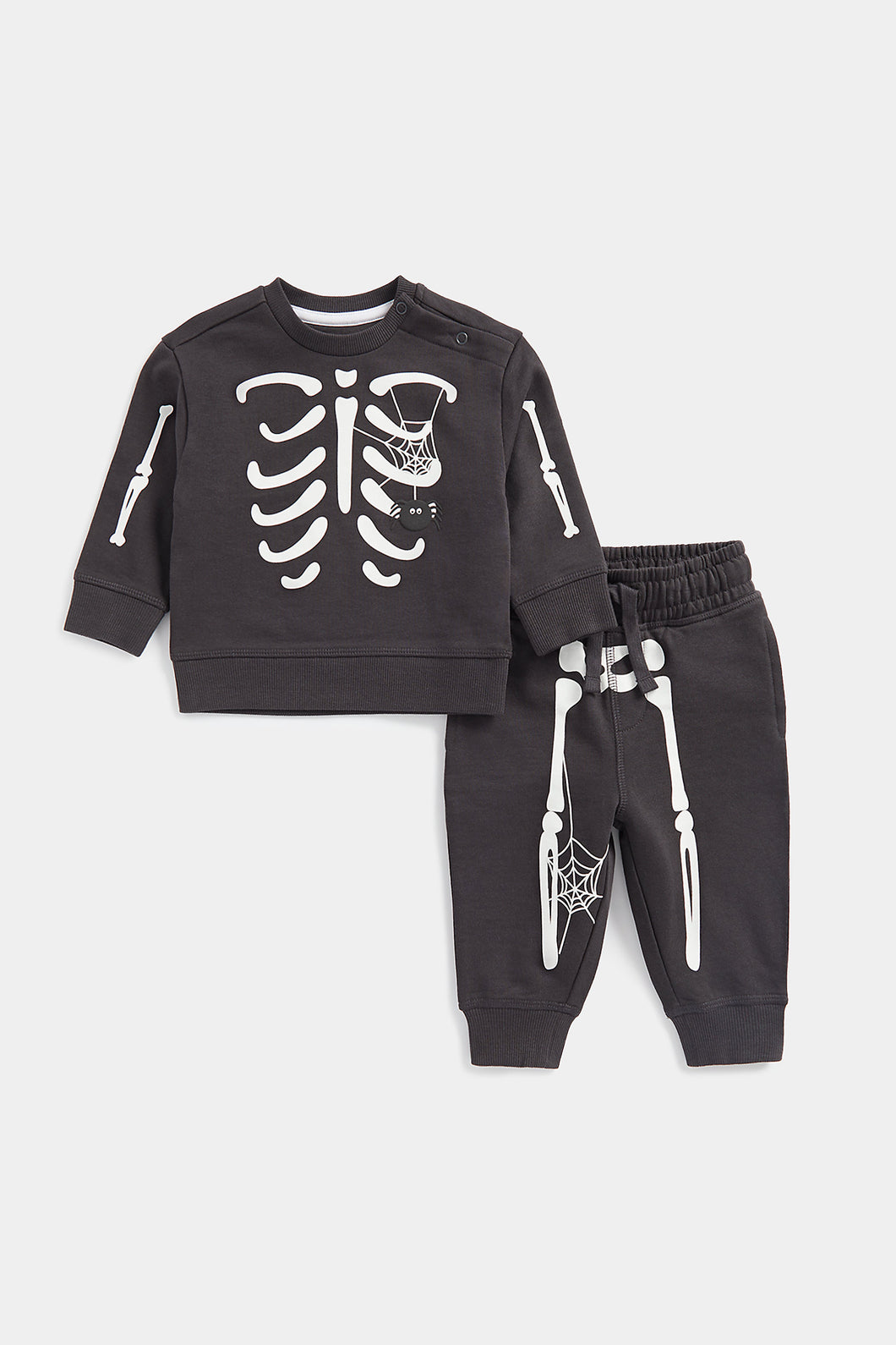 Mothercare Halloween Skeleton Halloween Jog Set