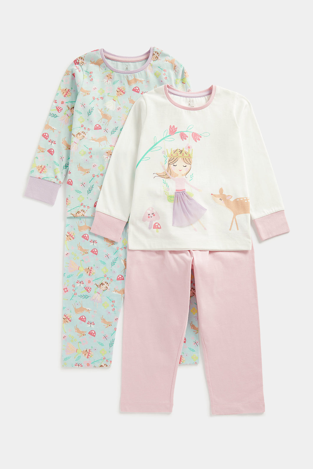 Mothercare Princess Pyjamas - 2 Pack