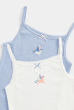 
                        
                          Load image into Gallery viewer, Mothercare Unicorn Camisole Vests - 2 Pack
                        
                      