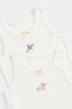 
                        
                          Load image into Gallery viewer, Mothercare Unicorn Sleeveless Vests - 2 Pack
                        
                      