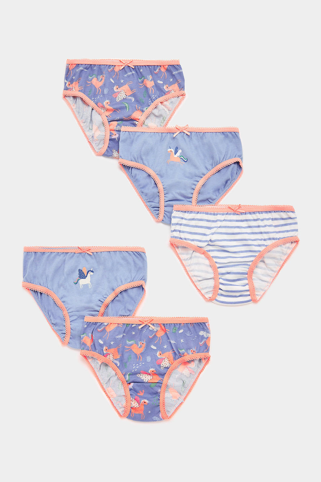 Mothercare Unicorn Briefs - 5 Pack