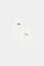 
                        
                          Load image into Gallery viewer, Mothercare Construction Sleeveless Vests - 2 Pack
                        
                      