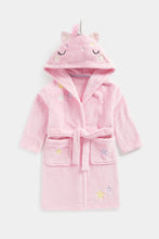 
                        
                          Load image into Gallery viewer, Mothercare Pink Unicorn Robe
                        
                      