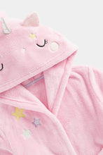 
                        
                          Load image into Gallery viewer, Mothercare Pink Unicorn Robe
                        
                      