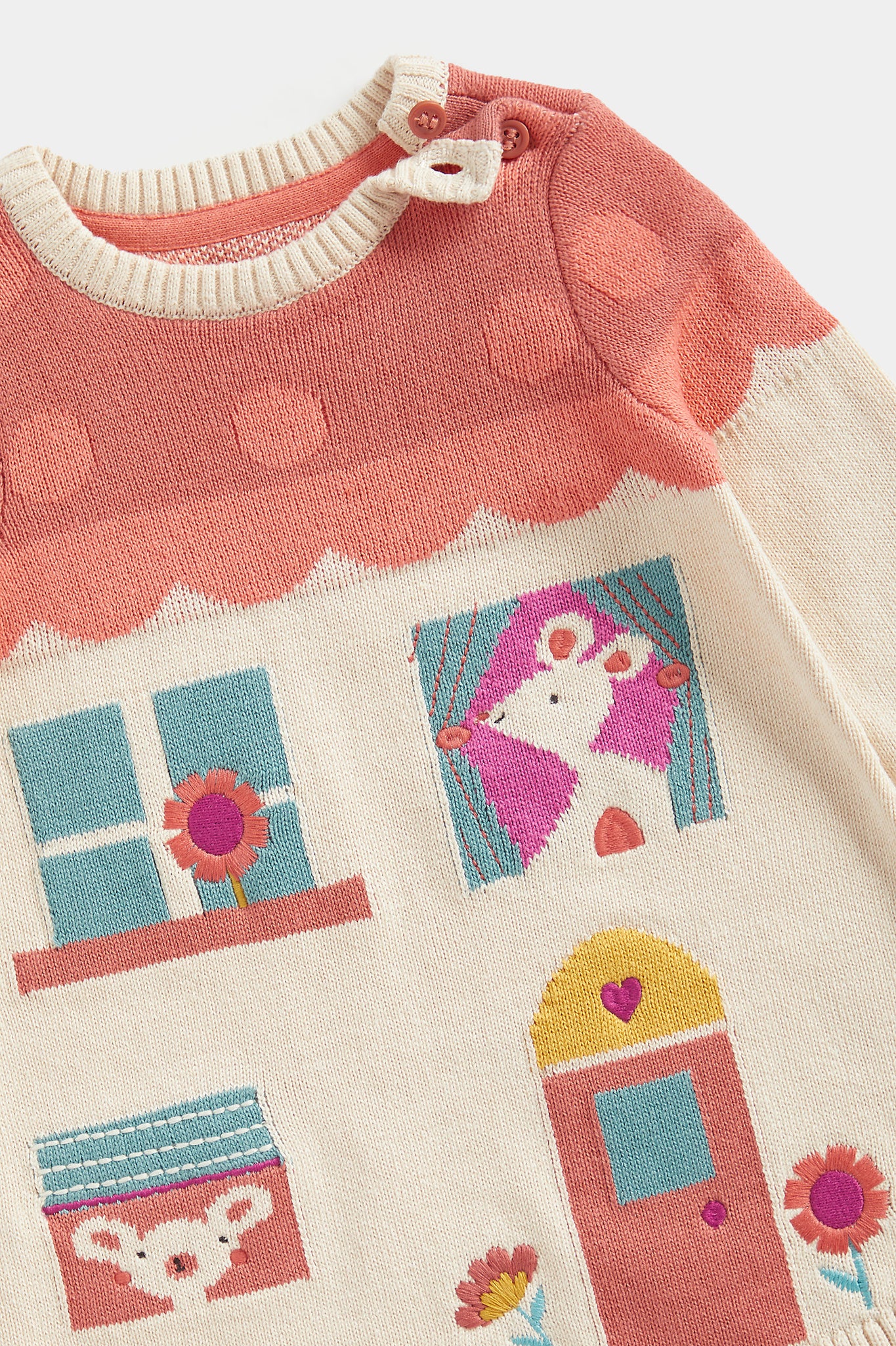 Mothercare House Knitted Dress and Tights Set Online mothercare