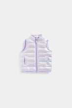 
                        
                          Load image into Gallery viewer, Mothercare Iridescent Pack-Away Quilted Gilet
                        
                      