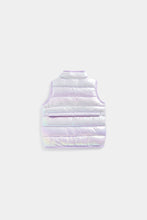 
                        
                          Load image into Gallery viewer, Mothercare Iridescent Pack-Away Quilted Gilet
                        
                      