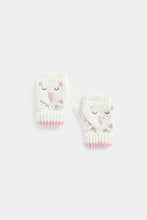 
                        
                          Load image into Gallery viewer, Mothercare Party Horse Knitted Flip Mitts
                        
                      