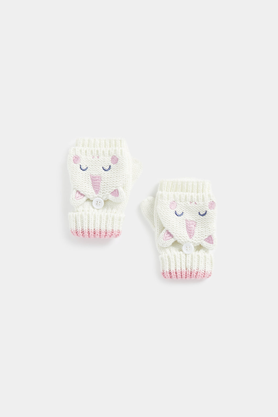 Mothercare Party Horse Knitted Flip Mitts