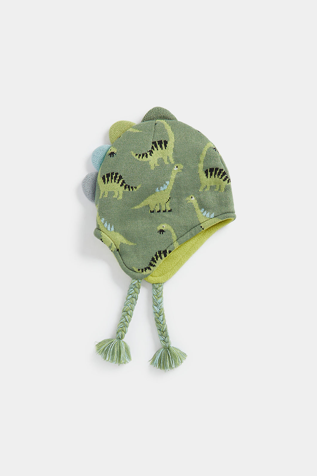 Mothercare Green Dinosaur Trapper Hat