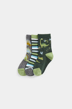 
                        
                          Load image into Gallery viewer, Mothercare Dinosaur Socks - 3 Pack
                        
                      