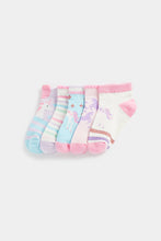 
                        
                          Load image into Gallery viewer, Mothercare Party Horse Trainer Socks - 5 Pack
                        
                      