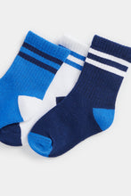 
                        
                          Load image into Gallery viewer, Mothercare Sports Socks - 3 Pack
                        
                      