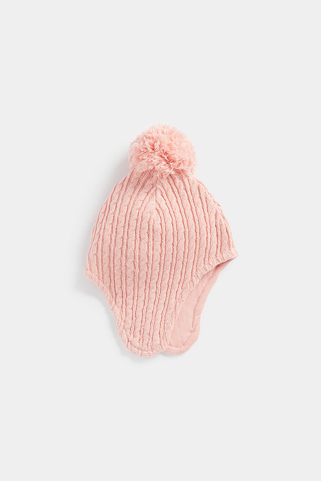 Mothercare Pink Knitted Baby Hat