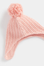 
                        
                          Load image into Gallery viewer, Mothercare Pink Knitted Baby Hat
                        
                      