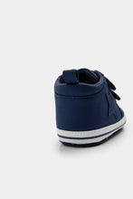 
                        
                          Load image into Gallery viewer, Mothercare Navy Star Pram Trainers
                        
                      