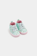 
                        
                          Load image into Gallery viewer, Mothercare Floral Baby Pram Shoes
                        
                      